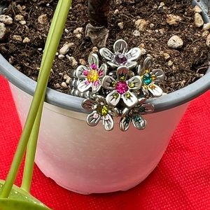 Just in- silver fashion ring FREE WITH PURCHASE OF $60